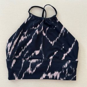 Jo+Jax Eclipse crop top, Onyx tiger, XSA